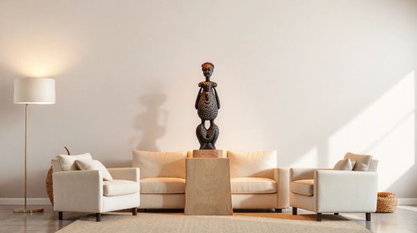 10 idées créatives pour intégrer des tableaux africains chez vous