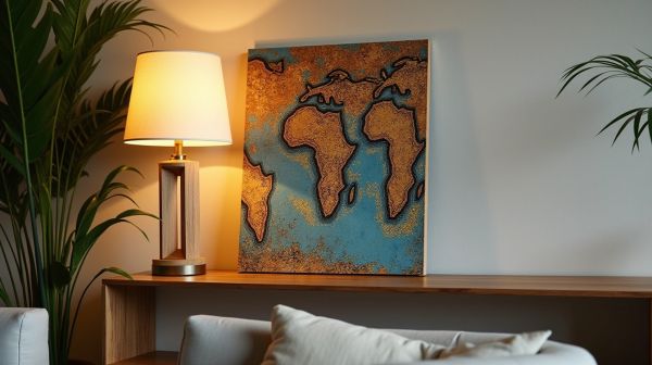 La fascinante polyvalence des tableaux africains pour une déco unique