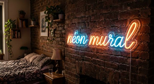 Top 5 raisons pour lesquelles un néon mural revitalise votre décor